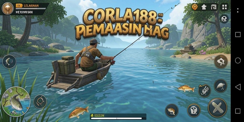 Tangkapan ikan besar dalam gameplay CORLA188 yang menegangkan.