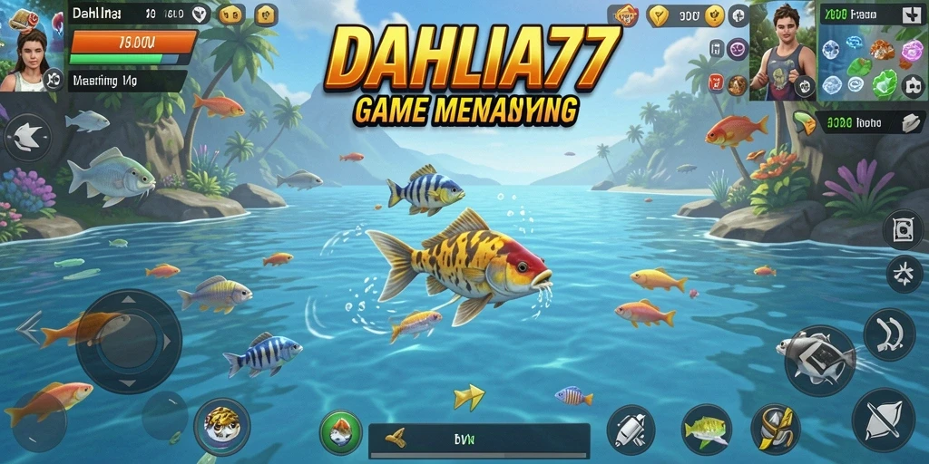 Tangkapan ikan yang spektakuler di DAHLIA77 dengan grafis yang menawan.