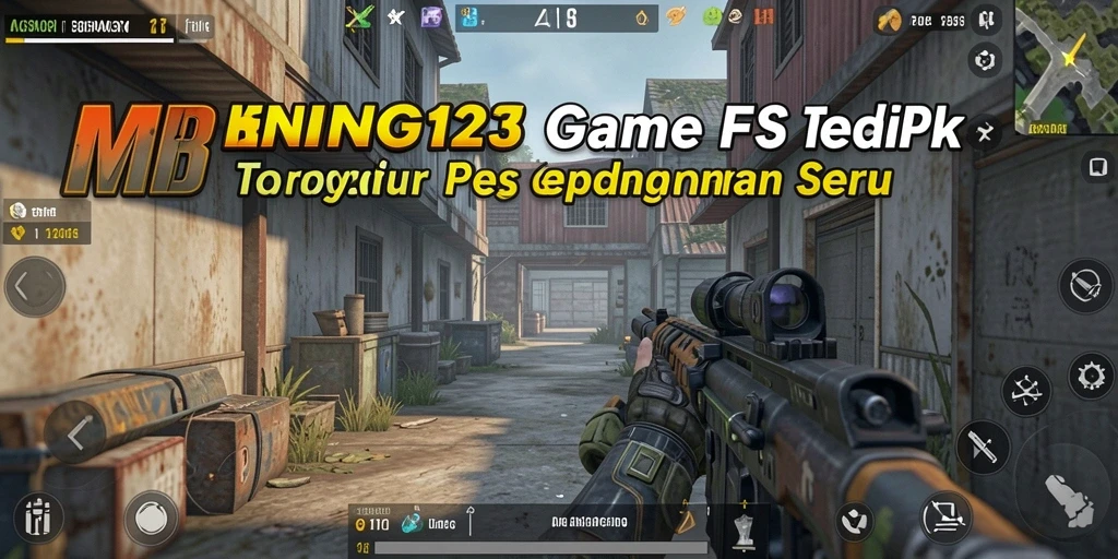 Tampilan gameplay intens dari MENANG123 dengan aksi tembak-menembak yang mendebarkan.